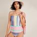 Anthropologie Swim | Anthropologie Nella One Piece Swimsuit | Color: Cream/Tan | Size: S