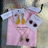 Kate Spade Jewelry | Fruity Jewelry Bundle Feat. Kate Spade Jewelry | Color: Gray/White | Size: Os