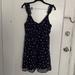 Madewell Dresses | Madewell Floral Mini Dress | Color: Black | Size: 4