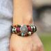 Urban Outfitters Jewelry | New Bohemian Western Beaded Hand Woven Bracelet | Color: Tan/Cream | Size: Os