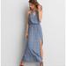 American Eagle Outfitters Dresses | American Eagle Outfitters Aeo Maxi Dress | Color: Gray | Size: S