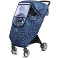 Stroller Rain Cover,Stroller Cover for Winter,Universal Stroller Accessory,Waterproof,Windproof,Breathable,Protect from Rain Wind Snow,Cold,Baby Travel Weather Shield