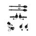 2001-2010 Chevrolet Silverado 2500 HD Front Ball Joint and Tie Rod End Kit - Detroit Axle