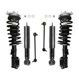 1998-2000 Volvo V70 Front and Rear Shock Strut Coil Spring Sway Bar Link Kit - Detroit Axle