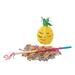 The Party Aisle™ 210 Piece Polett Gold Foil Pineapple Decoration Kit | 15 W x 6 D in | Wayfair 13955176