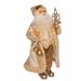 Kurt Adler Light Santa w/ Staff & Bells Plastic | 17 H x 6 W x 10 D in | Wayfair KK0106