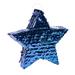 The Party Aisle™ Pitre Star Pinata in Blue | 13 W x 2.75 D in | Wayfair 13982483