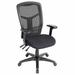 Interion High Back Mesh Task Chair Upholstered/Mesh in Black/Brown | 44 H x 26 W x 31 D in | Wayfair 248623