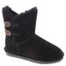 BEARPAW Rosaline - Womens 10 Black Boot Medium