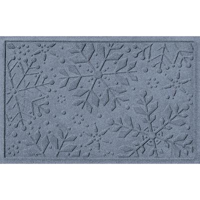 Water and Dirt Shield Snowflakes Mat - Red - Frontgate