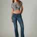Lucky Brand Mid Rise Sweet Boot - Women's Pants Denim Bootcut Jeans in Agate, Size 31 x 34