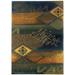 Kharma II Indoor Area Rug in Blue/ Green - Oriental Weavers K618F4068135ST