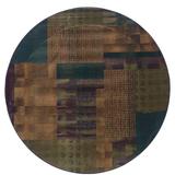 Kharma II Indoor Area Rug in Blue/ Green - Oriental Weavers K703X4240240ST