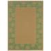 Lanai Indoor/Outdoor Area Rug in Beige/ Green - Oriental Weavers L606F6055115ST