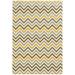 Riviera Indoor/Outdoor Area Rug in Grey/ Gold - Oriental Weavers R4593A055115ST