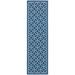 Riviera Indoor/Outdoor Area Rug in Blue/ Ivory - Oriental Weavers R4771G068230ST