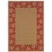 Lanai Indoor/Outdoor Area Rug in Beige/ Red - Oriental Weavers L606C8073135ST