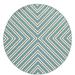 Riviera Indoor/Outdoor Area Rug in Blue/ Ivory - Oriental Weavers R4589J240RDST