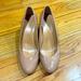 J. Crew Shoes | J Crew Patent Wedges | Color: Tan | Size: 8.5