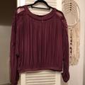 Free People Tops | Free People Top | Color: Purple/Black | Size: S