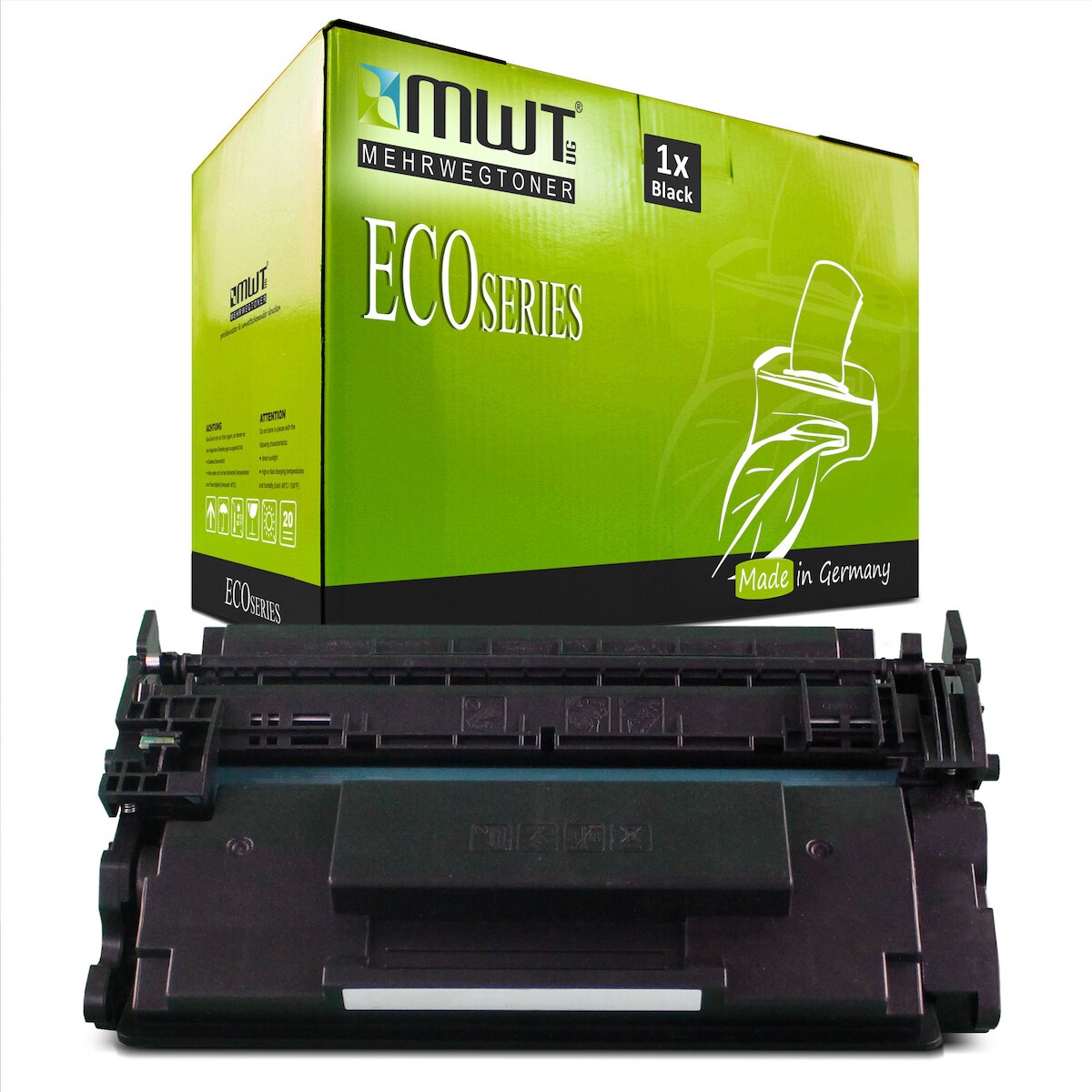 1 Mehrwegtoner kompatible Lasertoner ersetzt Canon 041H 0453C002 Schwarz Image