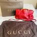 Gucci Bags | Gucci Bamboo First Original Red Medium Size! Beautiful! | Color: Red | Size: Os