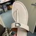 Coach Shoes | Coach Slip On Sandals. Practically Brand New Wore Once. Very Comfortable. | Color: Cream | Size: 8.5