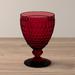 Villeroy & Boch Boston Crystal Goblet Crystal in Red | 5.6 H x 4 W in | Wayfair 1173090130