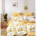 Lark Manor™ Arnee Standard Cotton Reversible Piece Comforter Set Polyester/Polyfill/Cotton in Yellow | Wayfair 871EF4A0885A45E6992F1E89CE22EC9E