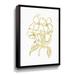 Rosdorf Park Gold Blooms III Gallery Canvas in Yellow | 24 H x 18 W x 2 D in | Wayfair B2716FE4CDD54B29A232C10C6B69686E