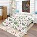 Designart 'Pattern of Drawing Doodle Hearts' Modern & Contemporary Bedding Set - Duvet Cover & Shams