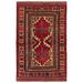 ECARPETGALLERY Hand-knotted Tajik Caucasian Tan Wool Rug - 4'0 x 6'7