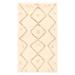 ECARPETGALLERY Hand-knotted Pak Finest Marrakesh Cream Wool Rug - 4'11 x 8'5