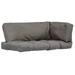 vidaXL Pallet Cushions 3 pcs Gray Fabric - 40.6" x 22.8" x 3.9"