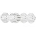 Lindley 16" Wide Polished Nickel 4-Light LED Bath Light