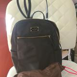 Kate Spade Bags | Authentic Kate Spade Backpack Nylon | Color: Black/Gold | Size: Os