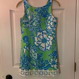 Lilly Pulitzer Dresses | Lilly Pulitzer Girls Dress Size 14 | Color: Blue/Green | Size: 14g