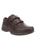 Propet Lifewalker Strap Walking Shoe - Mens 7.5 Brown Walking E