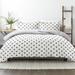 Becky Cameron Painted Polkadot 3-Piece Reversible Duvet Cover Set