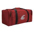 Crimson Washington State Cougars Gear Pack Square Duffel Bag