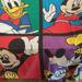 Disney Bedding | Disney Bed Sheet Mickey Donald Goofy Minnie Twin Flat | Color: Blue/Red | Size: Twin