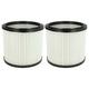 vhbw Set 2x Replacement Filters compatible with Parkside A1 Lidl, B1 Lidl, B2 Lidl, PNTS 1300, PNTS 1300(A1) - Cartridge Filter