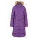 Audrey Womens Padded Longer Length Casual Jacket (Dark Wild Purple, XXL)