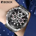 Montre de sport de marque de luxe pour hommes étanche date quartz militaire montre-bracelet