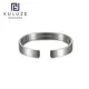 KULUreflective-Bracelet en titane pour hommes et femmes manchette en forme de C bracelet