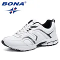 BONA – baskets respirantes pour hommes chaussures décontractées baskets tendance plates à lacets