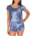 Women's Concepts Sport Navy Atlanta Braves Marina Romper