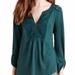 Anthropologie Tops | Anthropologie Meadow Rue Anona Green Top M | Color: Green | Size: M