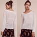 Anthropologie Sweaters | Anthropologie Rosie Neira Ivory Homeward Sweater | Color: Cream/White | Size: Xs