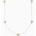 Kate Spade Jewelry | Kate Spade Nouveau Pearls Scatter Long Necklace | Color: Gold/White | Size: Os